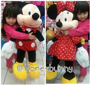 Jual Boneka Micky Minnie Mouse Besar Jumbo Shopee Indonesia