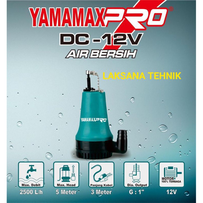 Jual Pompa Celup DC 12 V Merek YAMAMAX PRO Shopee Indonesia