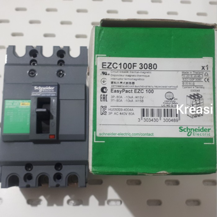 Jual Mccb Schneider Ezc F P A Ka Ezc F Indonesia Shopee