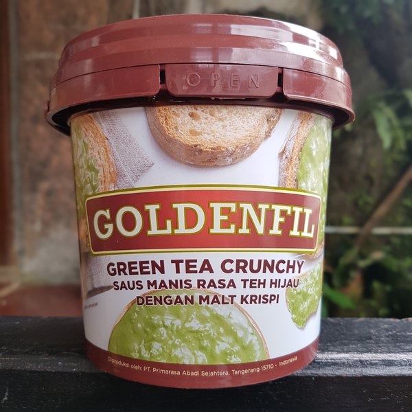 Jual Goldenfil Greentea Crunchy 1kg Shopee Indonesia