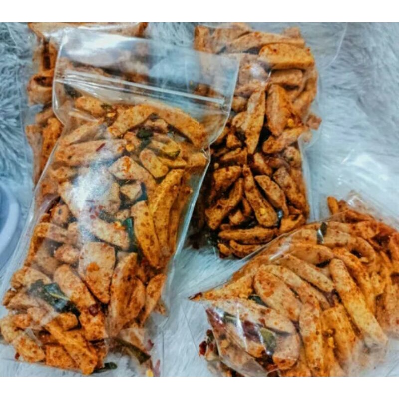 Jual Basreng Pedas Daun Jeruk 100gr Shopee Indonesia