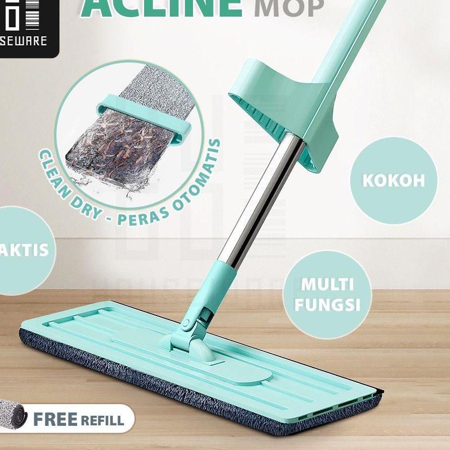 Jual Product Terlaris SQ31 AstagaNaga Clint Cleaning Mop Alat Pel Set