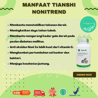 Jual VARIAN PER KAPSUL 100 KAPSUL NONITREND CAPSULS TIENS EXTRACT