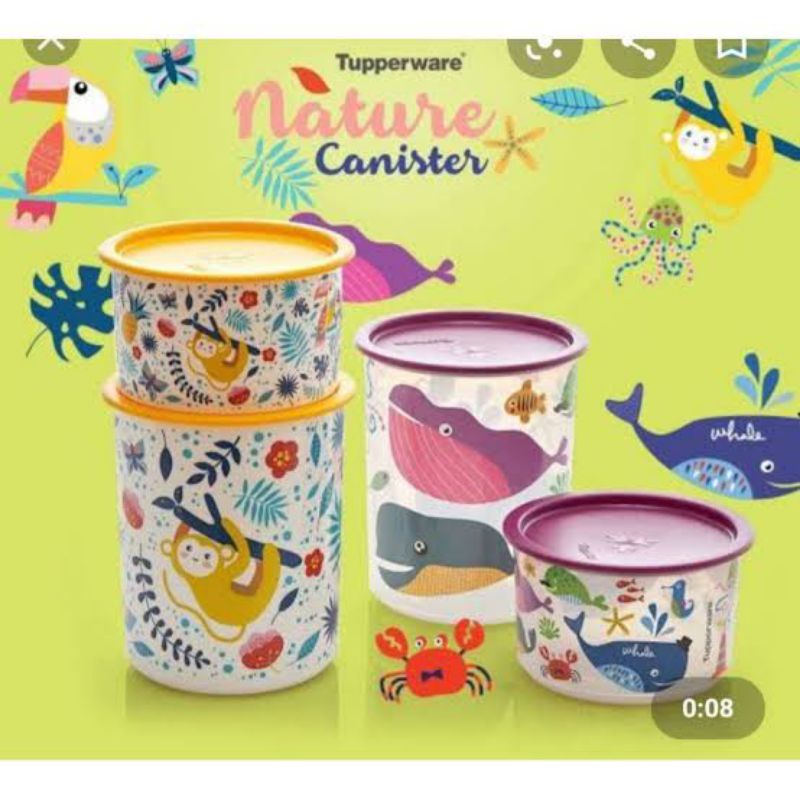 Jual Nature Canister Tupperware Shopee Indonesia