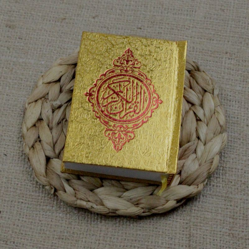 Jual Al Quran Emas Silver Saku Al Quran Mini Gratis Tasbih Kayu