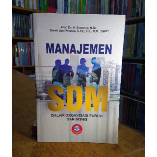 Jual Buku Manajemen Sdm Dalam Organisasi Publik Dan Bisnis Karangan