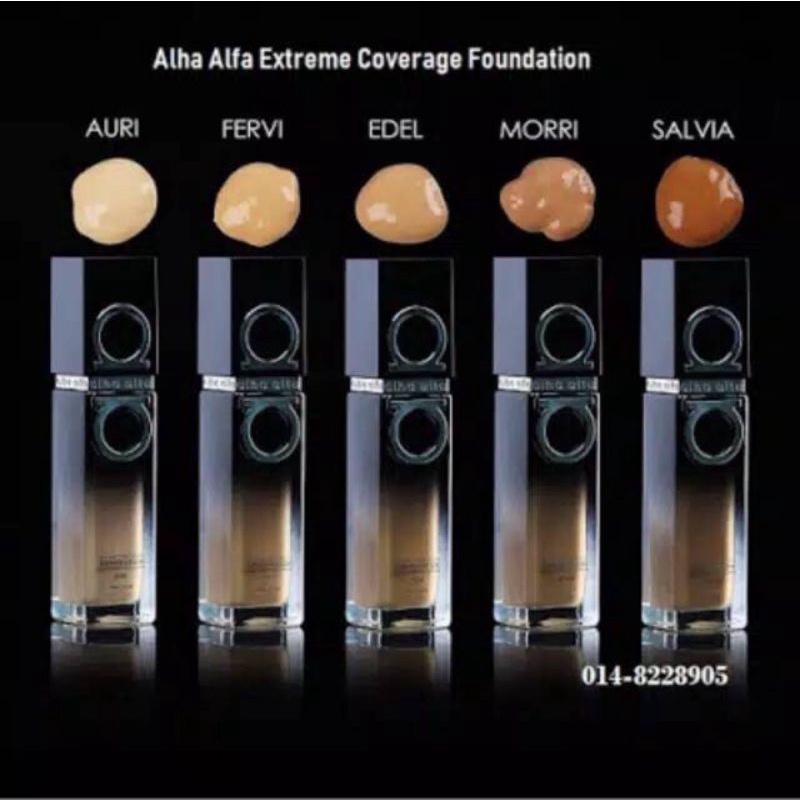 Jual Alha Alfa Royal Propolis Extra Coverage Foundation Fullsize