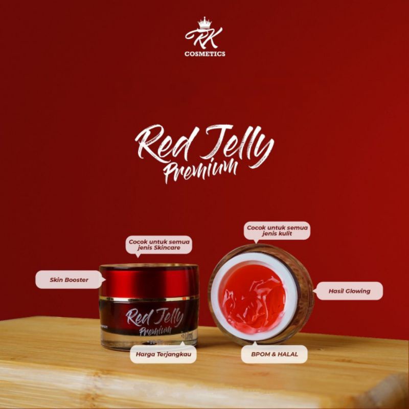 Jual Red Jelly Premium Membantu Mencerahkan Kulit Wajah Dan Mengurangi