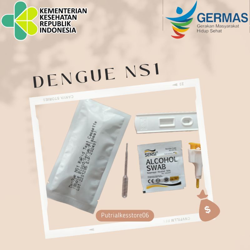 Jual Termurah Dengue NS1 Casette GLORY Test Demam Berdarah Shopee