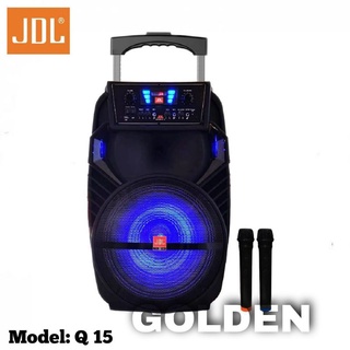 Jual Speaker Portable Wireless JDL Q 15 Original JDL Q15 15 Inch