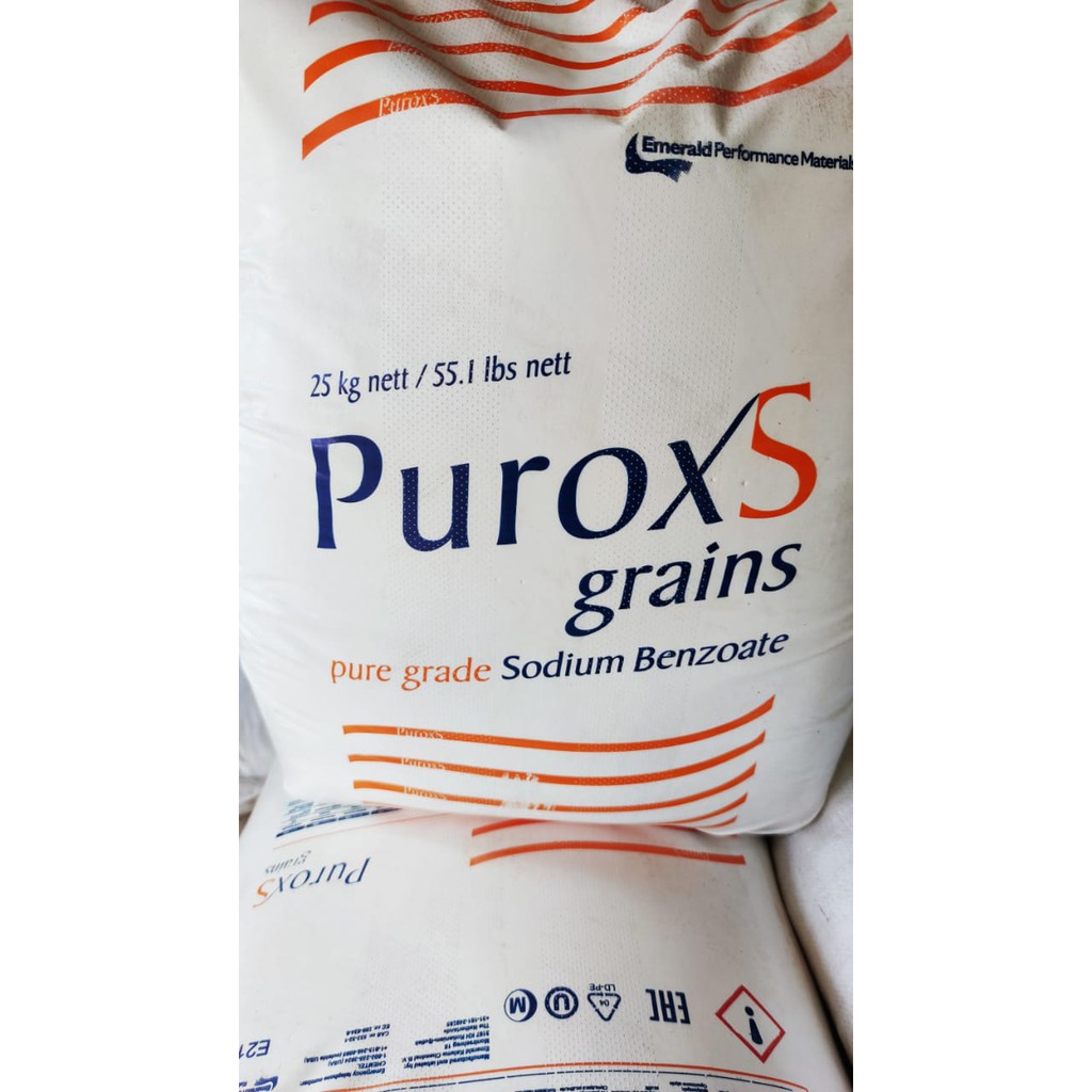 Jual Puroxs Natrium Benzoat Bensoat Sodium Benzoate Gr Purox