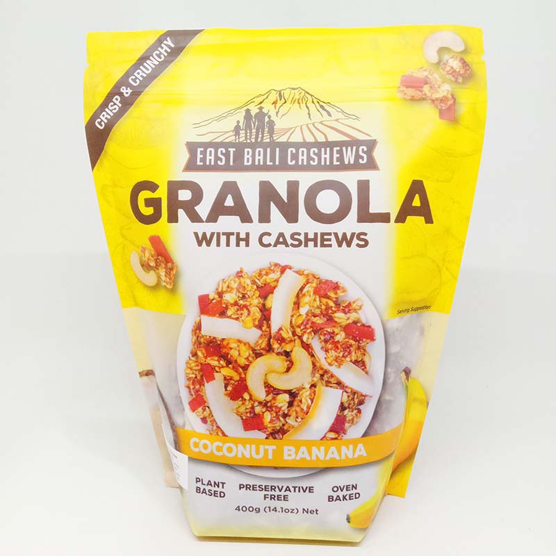 Jual East Bali Cashew Granola Coconut Banana G Shopee Indonesia