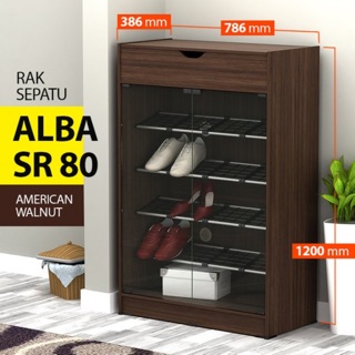 Jual Rak Sepatu Lemari Sepatu Kaca Besar Murah Prodesign Shopee Indonesia