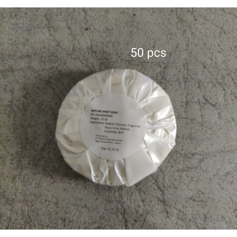 Jual Sabun Hotel Bulat 25 Gram 50 Pcs Accier Shopee Indonesia