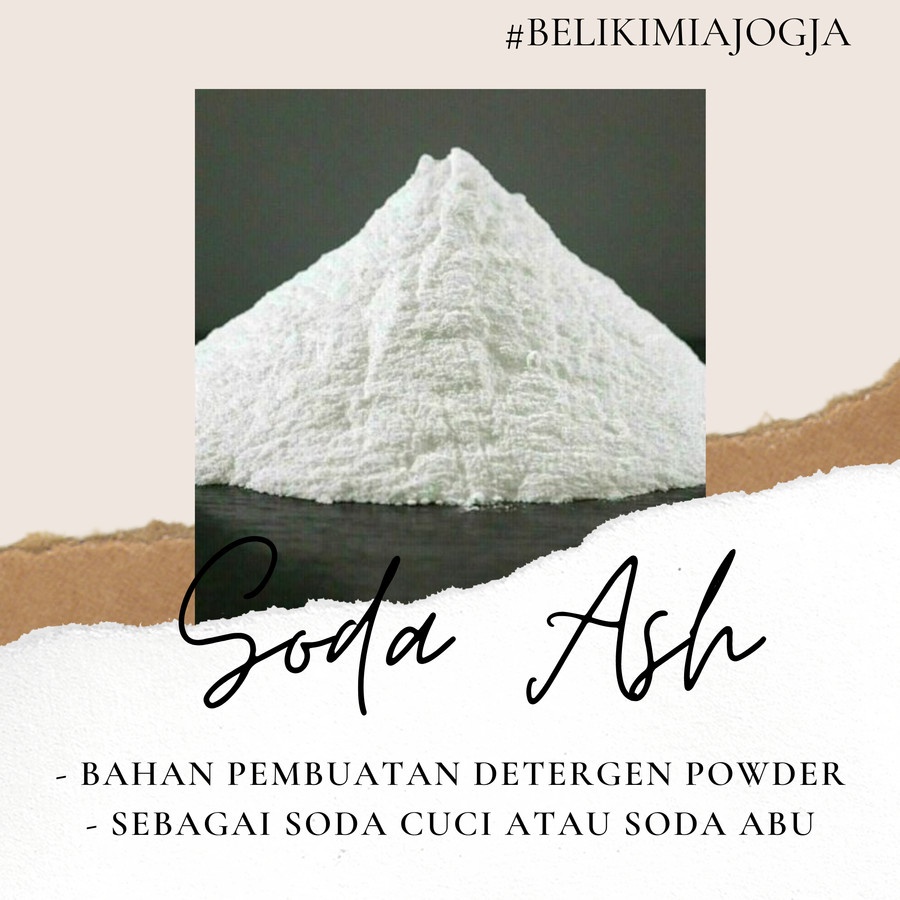 Jual Soda Ash Dense Washing Soda Soda Ab Na2CO3 1 Kg Shopee