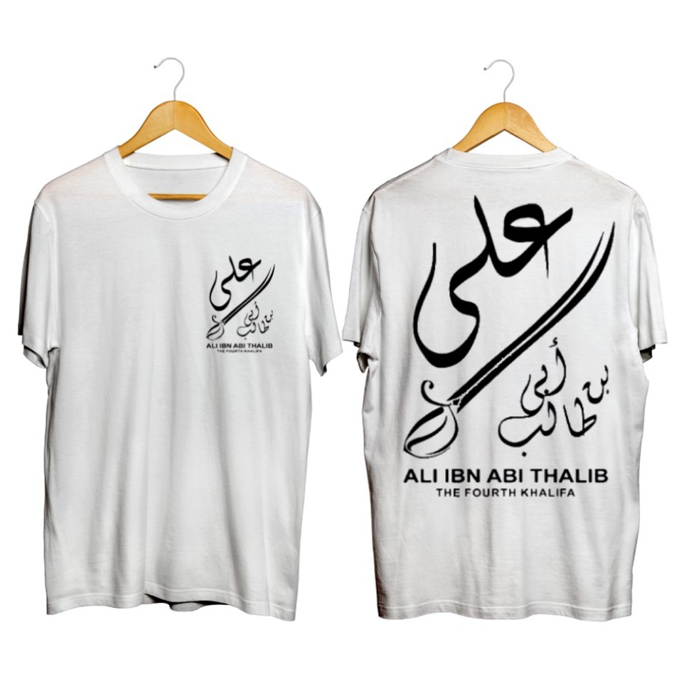 Jual Kaos Islami Khalifah Ali Bin Abi Thalib Umar Bin Khattab