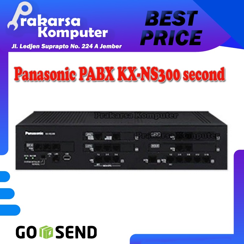 Jual PROMO Pabx Panasonic KX NS300 Kapasitas 6 Co Line 2 Digital 16