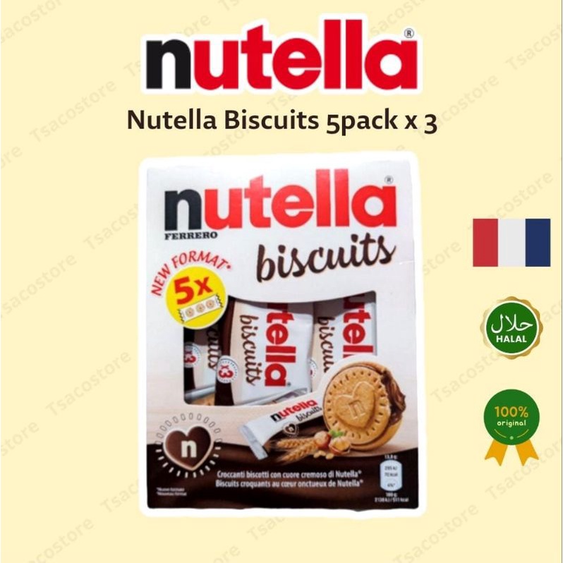 Jual Nutella Biscuits X Ready Stok Nutella Biscuits New Format