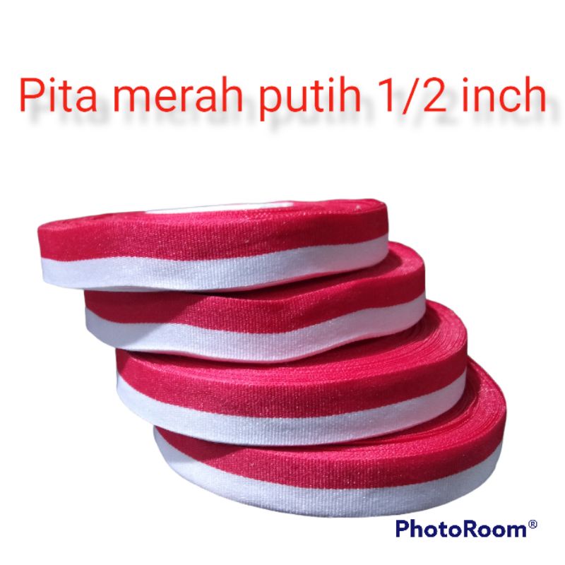 Jual Pita Merah Putih Pita Bendera Per Rol Shopee Indonesia