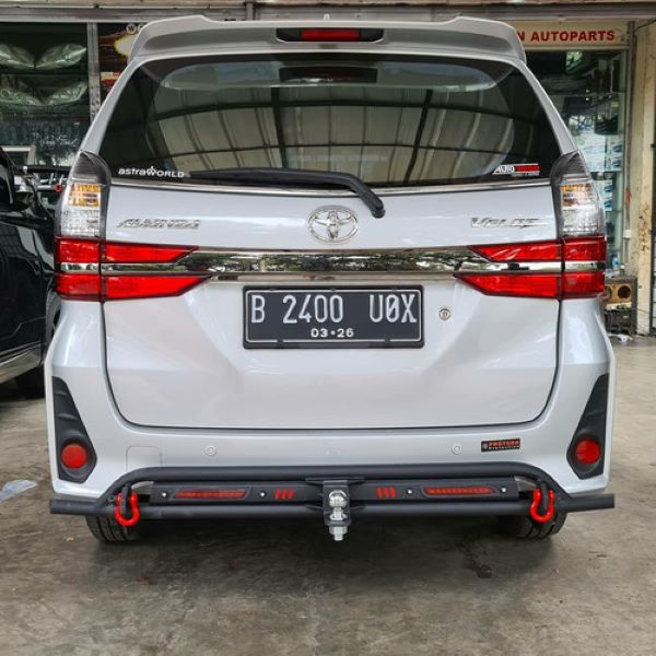 Jual Paket Tanduk Depan Dan Towing Belakang All New Avanza Model Cobra