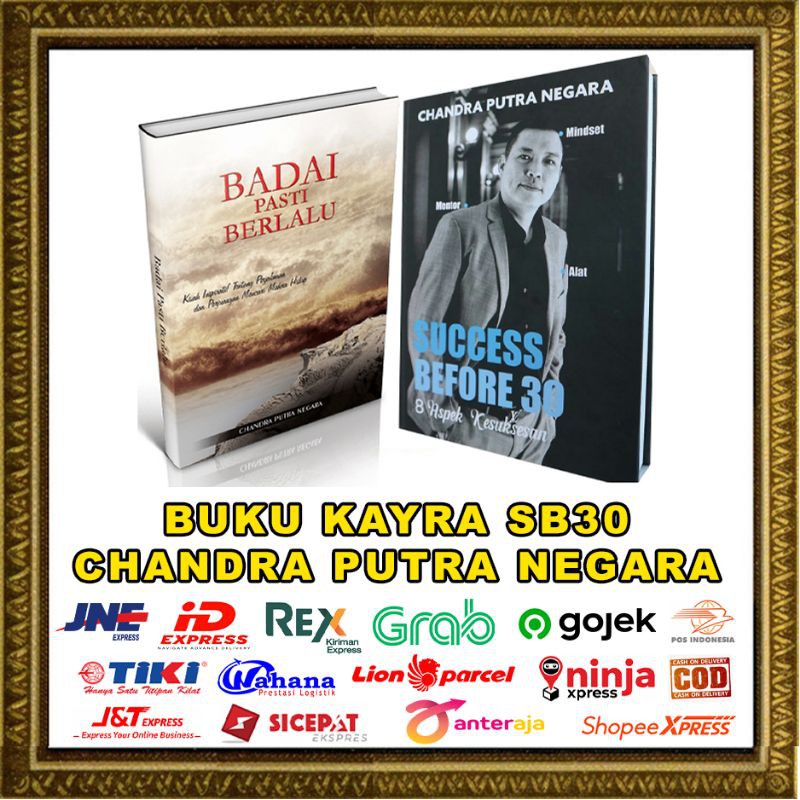 Jual Jual Buku Badai Pasti Berlalu Success Before Chandra Putra