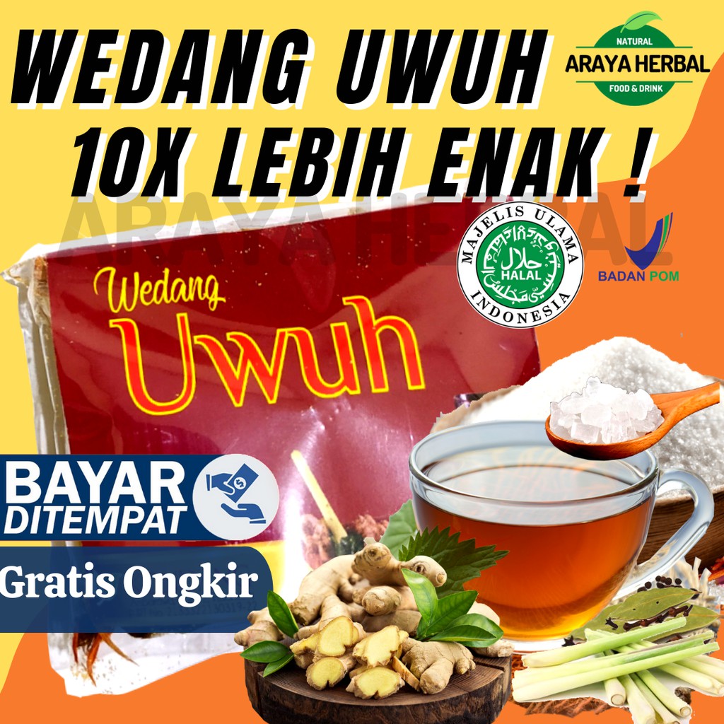 Jual Wedang Uwuh Komplit Khas Jogya Premium Celup Rempah Jahe Kondang