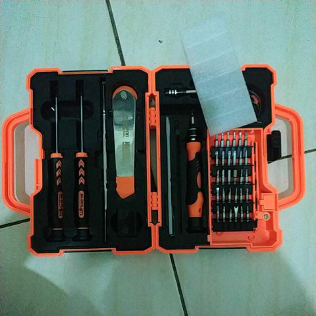 Jakemy Obeng Set In Precision Screwdriver Repair Tool Box Kit Jm