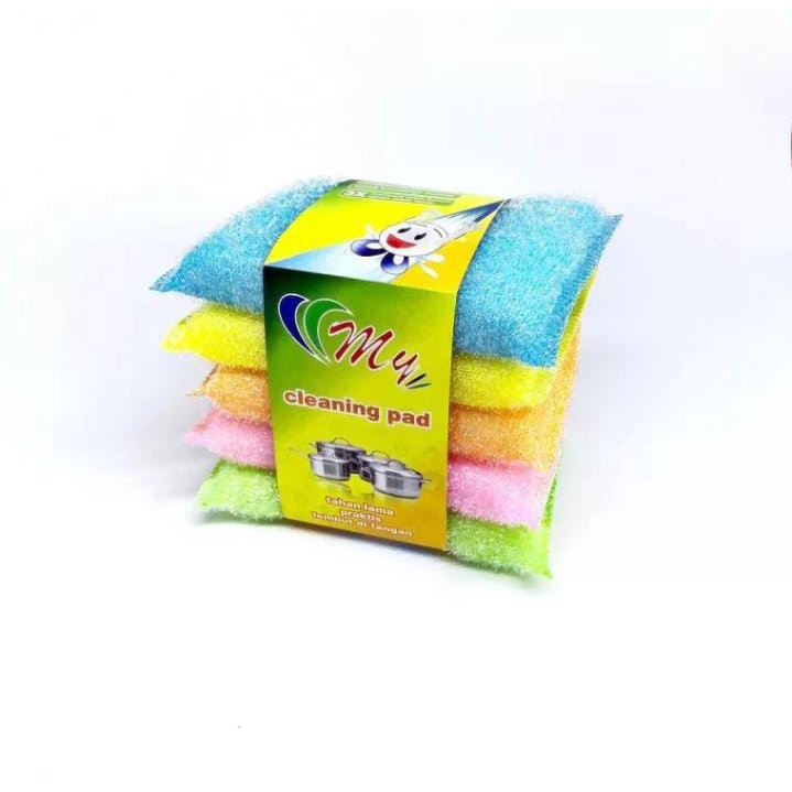 Jual Spons Cuci Piring Sabut Untuk Cuci Piring Sponge PAKET 5PCS