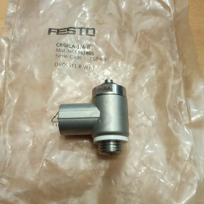 Jual Speed Control One Way Flow Control Valve Festo Crgrla B German