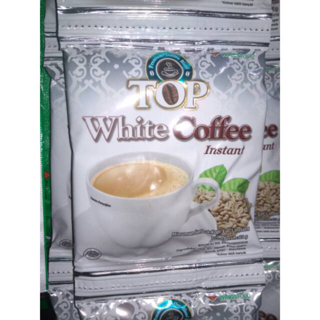 Jual Kopi Top White Coffee Instant Sachet 21 Gram Shopee Indonesia