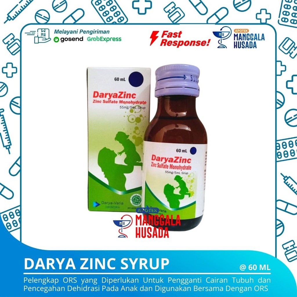 Jual DARYAZINC SIRUP 60 ML Shopee Indonesia