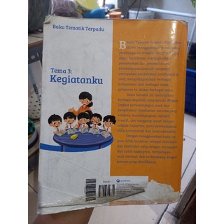 Jual Buku Pelajaran Tematik Terpadu Tema 3 Kegiatanku 1C Kelas 1 SD MI