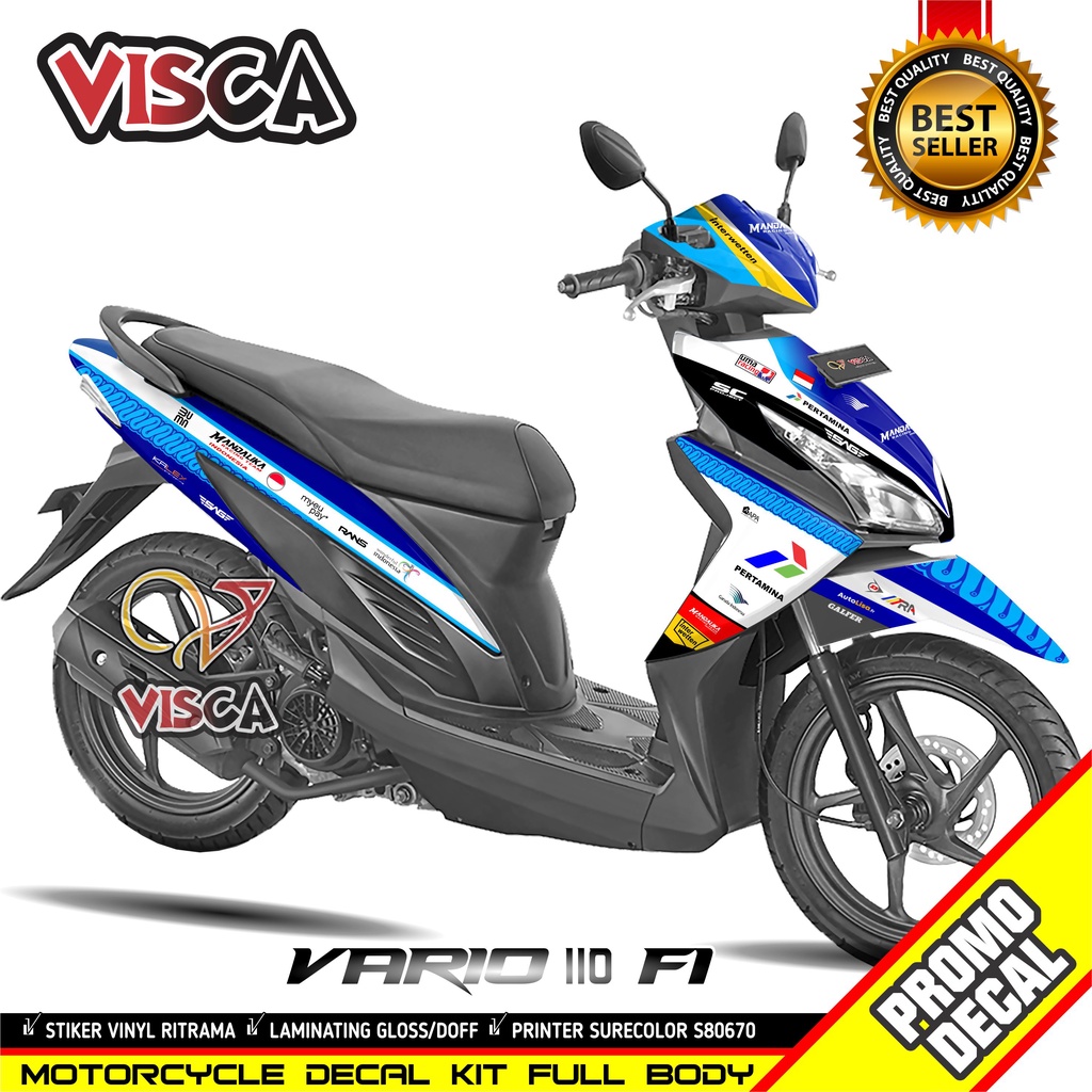 Jual Decal Vario 110 Fi Led Full Body Stiker Vario 110 Fi Led Full Body