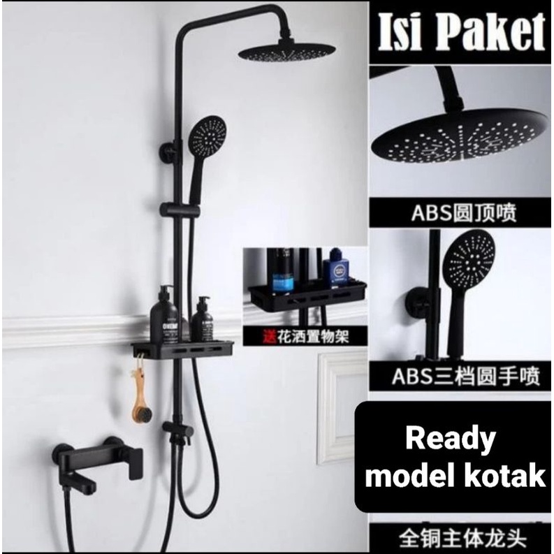 Jual Shower Tiang Bulat Shower Column Shower Set Bulat Kotak