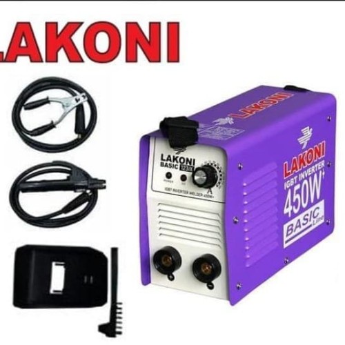 Jual Mesin Las MERK LAKONI BASIC 123 IX 450 Watt Trafo Las Inverter