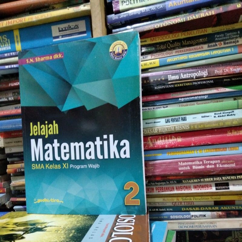 Jual Buku Matematika Jelajah Matematika Kelas 11 XI 2 Sma Ma Yudhistira