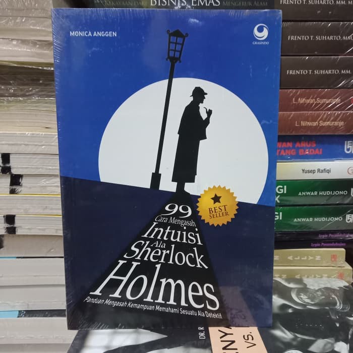 Jual Buku Ori Cara Mengasah Intuisi Ala Sherlock Hoes Shopee