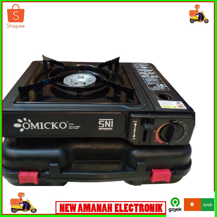 Jual Kompor Gas Portable In Omicko Varian Warna Terbaru Random