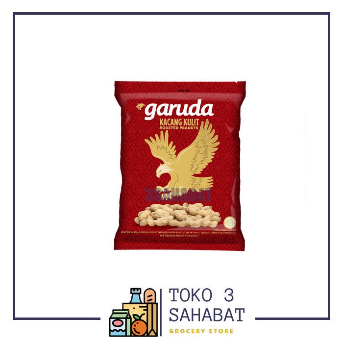 Jual Kacang Kulit Garuda Roasted Peanut Shopee Indonesia