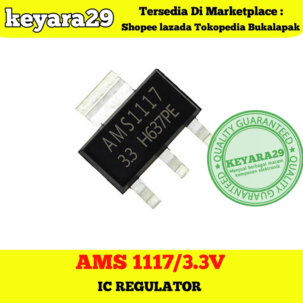 Jual Ams Ams Volt V Smd Sot Sot Ic Regulator