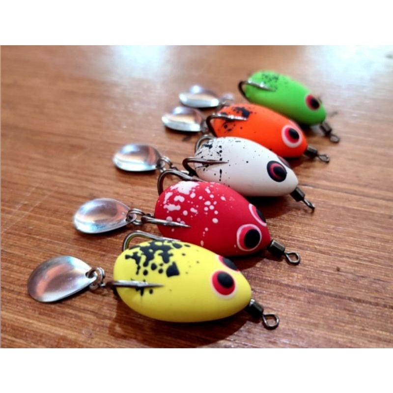 Jual SOFT FROG KECEBONG MINI 2 5 CM ASOY LURE UMPAN CASTING Shopee