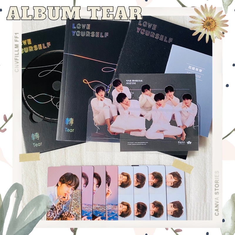 Jual ALBUM ONLY SEALED TEAR Y O U R LOVE YOURSELF ALBUM BTS KPOP