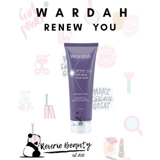 Jual Wardah Renew You Anti Aging Facial Wash 100 Ml Facial Foam