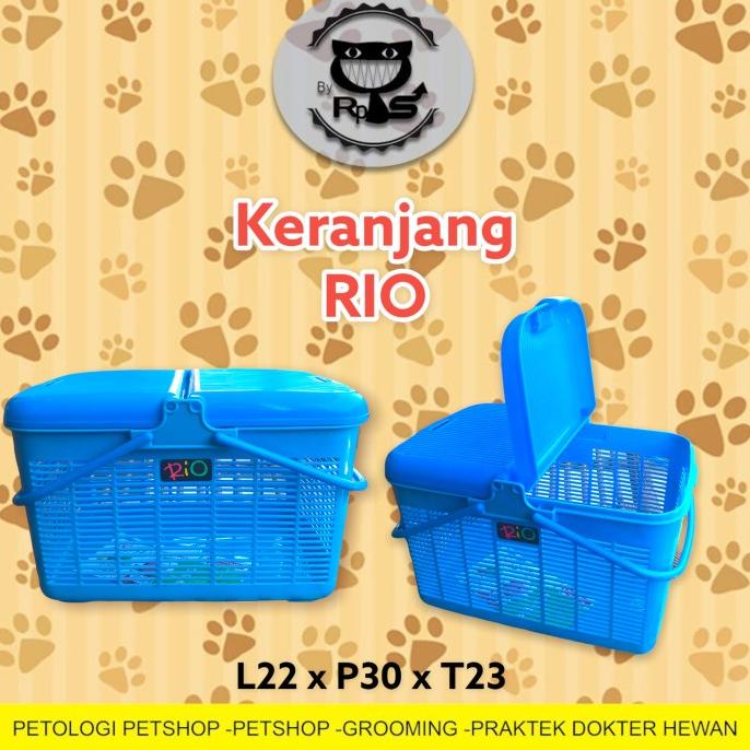 Jual TERMURAH KERANJANG RIO KECIL PET CARGO KANDANG KUCING NON COD