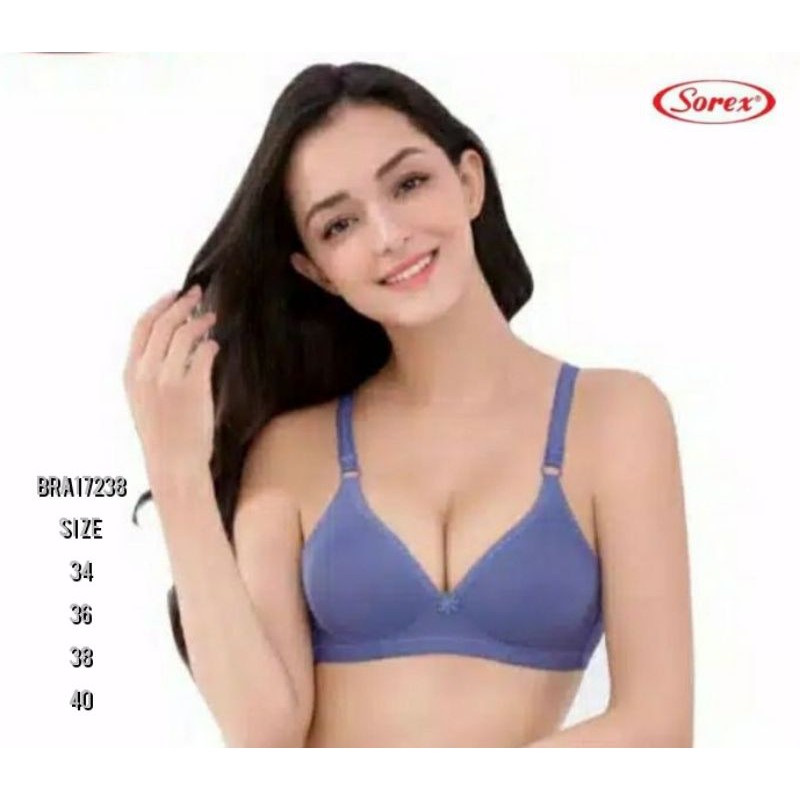 Jual Bra Wanita Tanpa Kawat Sorex N Bh Sorex Cup B Kait Busa