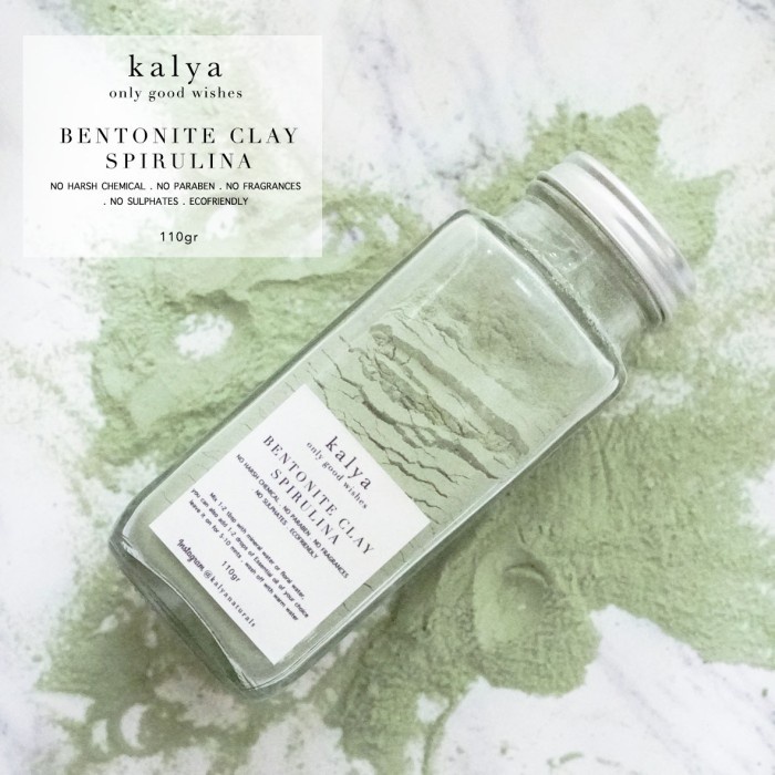 Jual Harga Bentonite Clay Spirulina Mask Code Shopee Indonesia