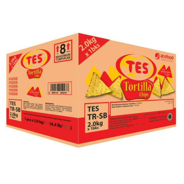 Jual Tortilla Jagung Tes Los Doritos Isi Kg Shopee Indonesia