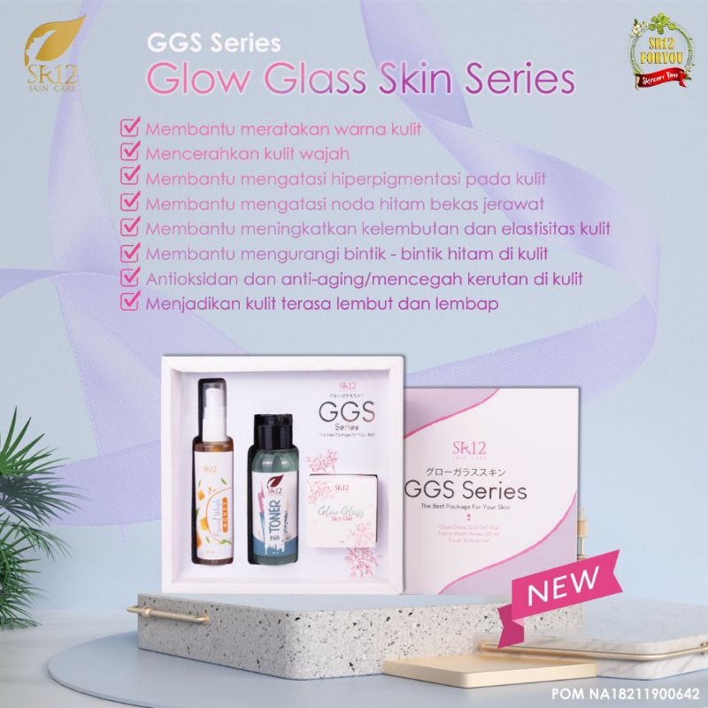 Jual Paket Glow Glas Skin Ggs Series Shopee Indonesia