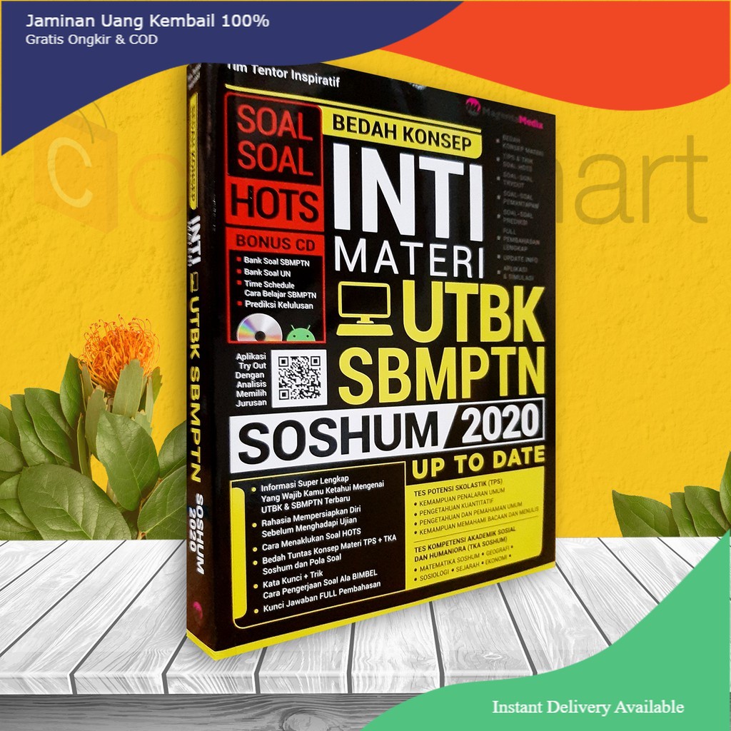 Jual BUKU SOAL SBMPTN UTBK BEDAH KONSEP INTI MATERI UTBK SBMPTN