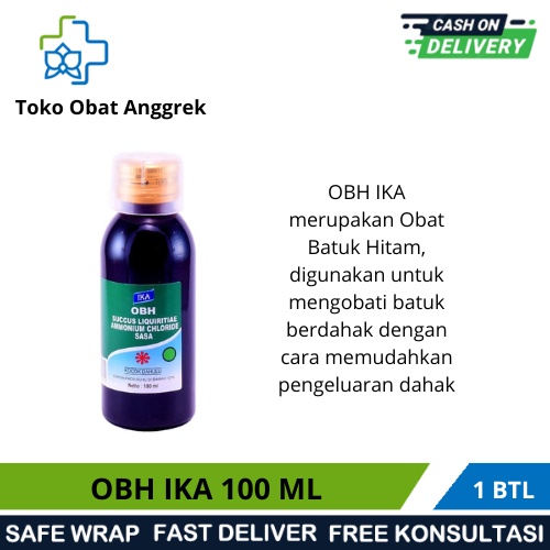 Jual Obh Ika Ml Obat Batuk Berdahak Penggencer Dahak Obat Batuk